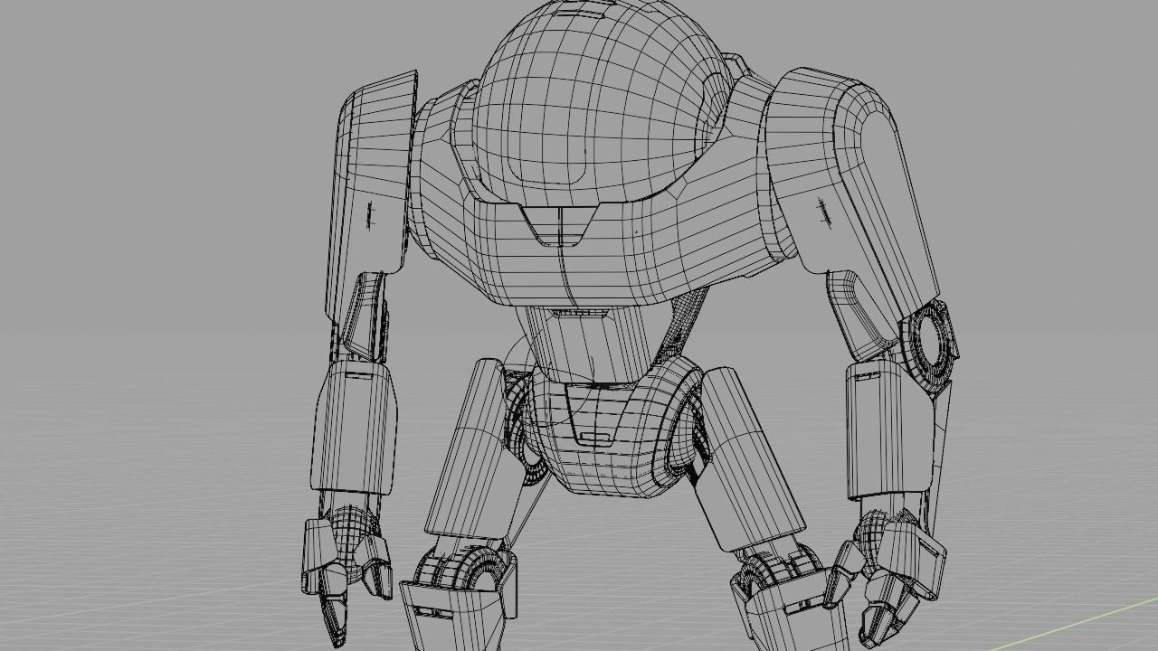 APPLE ANDROID rigged character 3D model_39