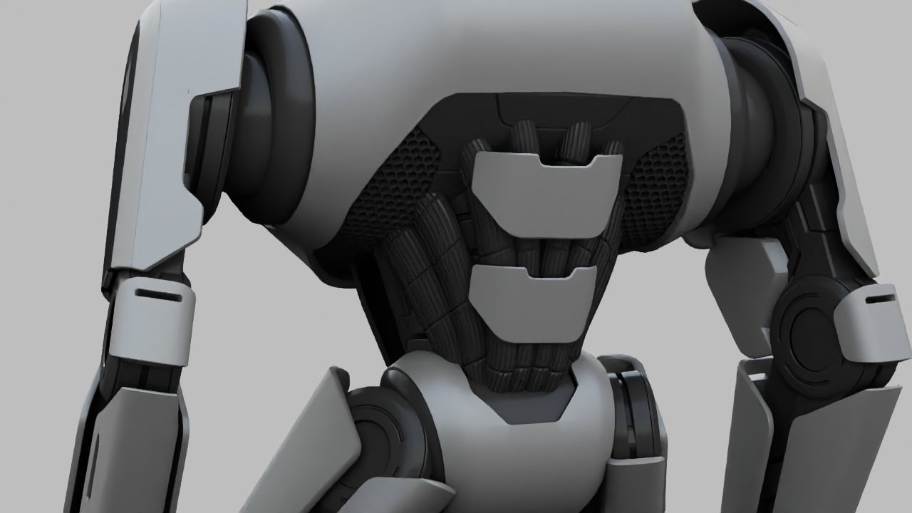 APPLE ANDROID rigged character 3D model_18