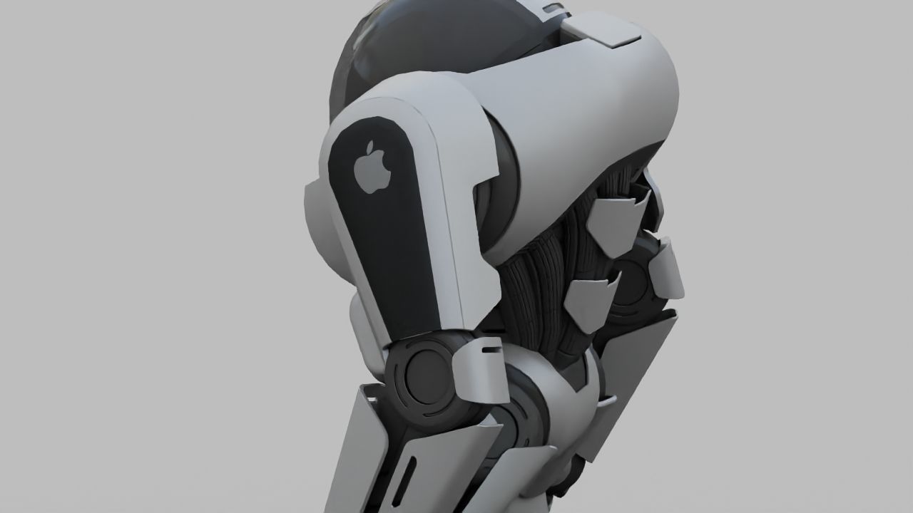 APPLE ANDROID rigged character 3D model_20