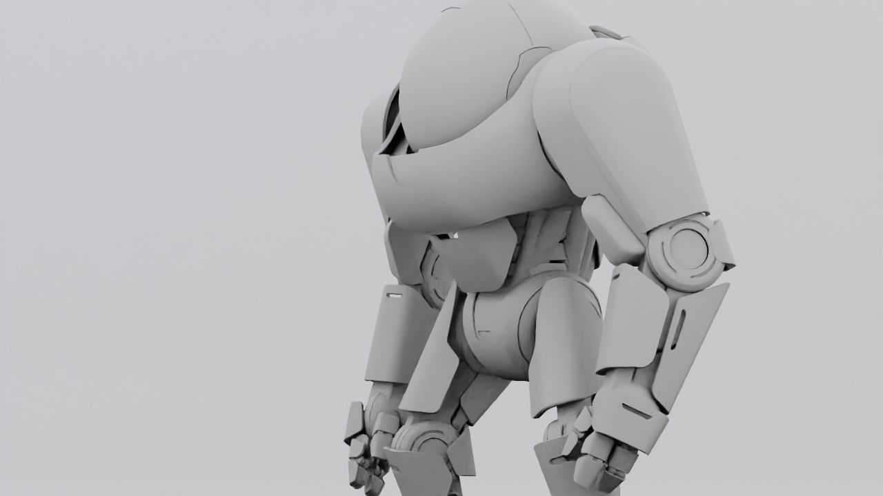 APPLE ANDROID rigged character 3D model_37