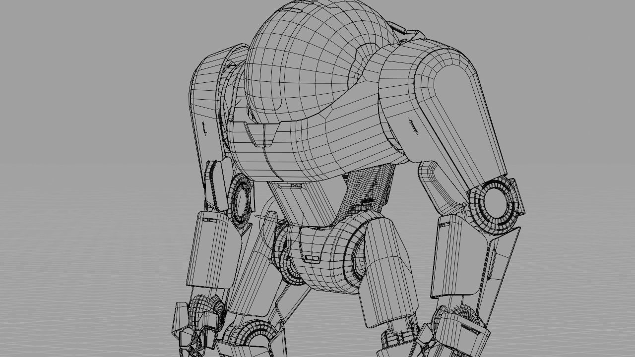 APPLE ANDROID rigged character 3D model_43