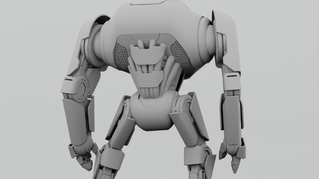 APPLE ANDROID rigged character 3D model_35