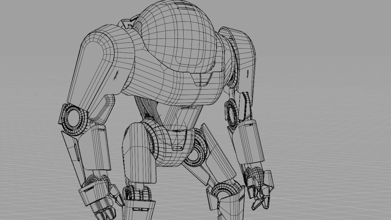 APPLE ANDROID rigged character 3D model_40