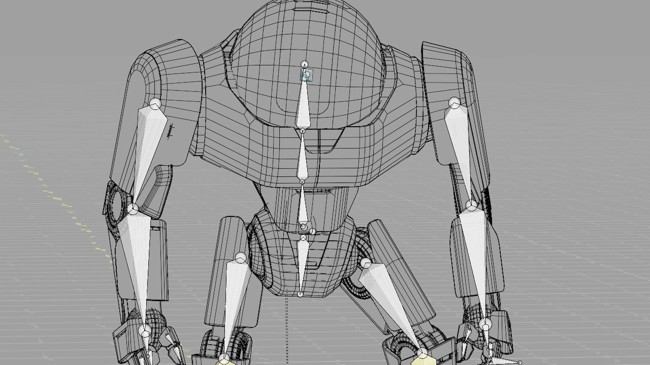 APPLE ANDROID rigged character 3D model_44