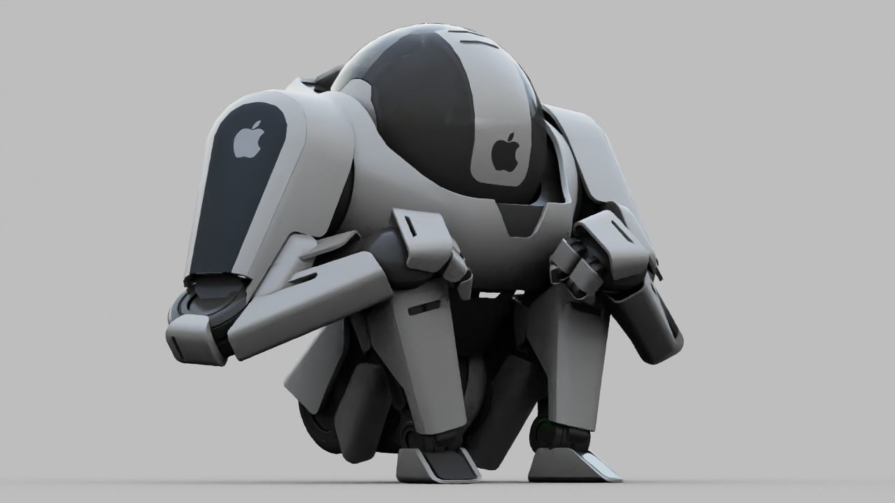 APPLE ANDROID rigged character 3D model_25