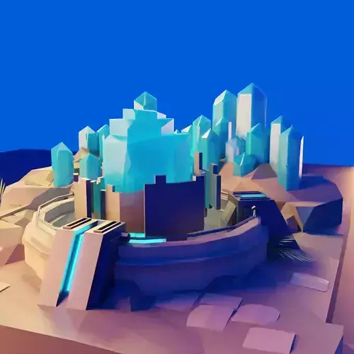 Cartoon Fantasy Crystal