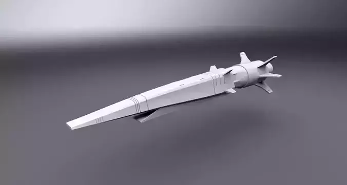 Zircon Hypersonic scale model 3D print model