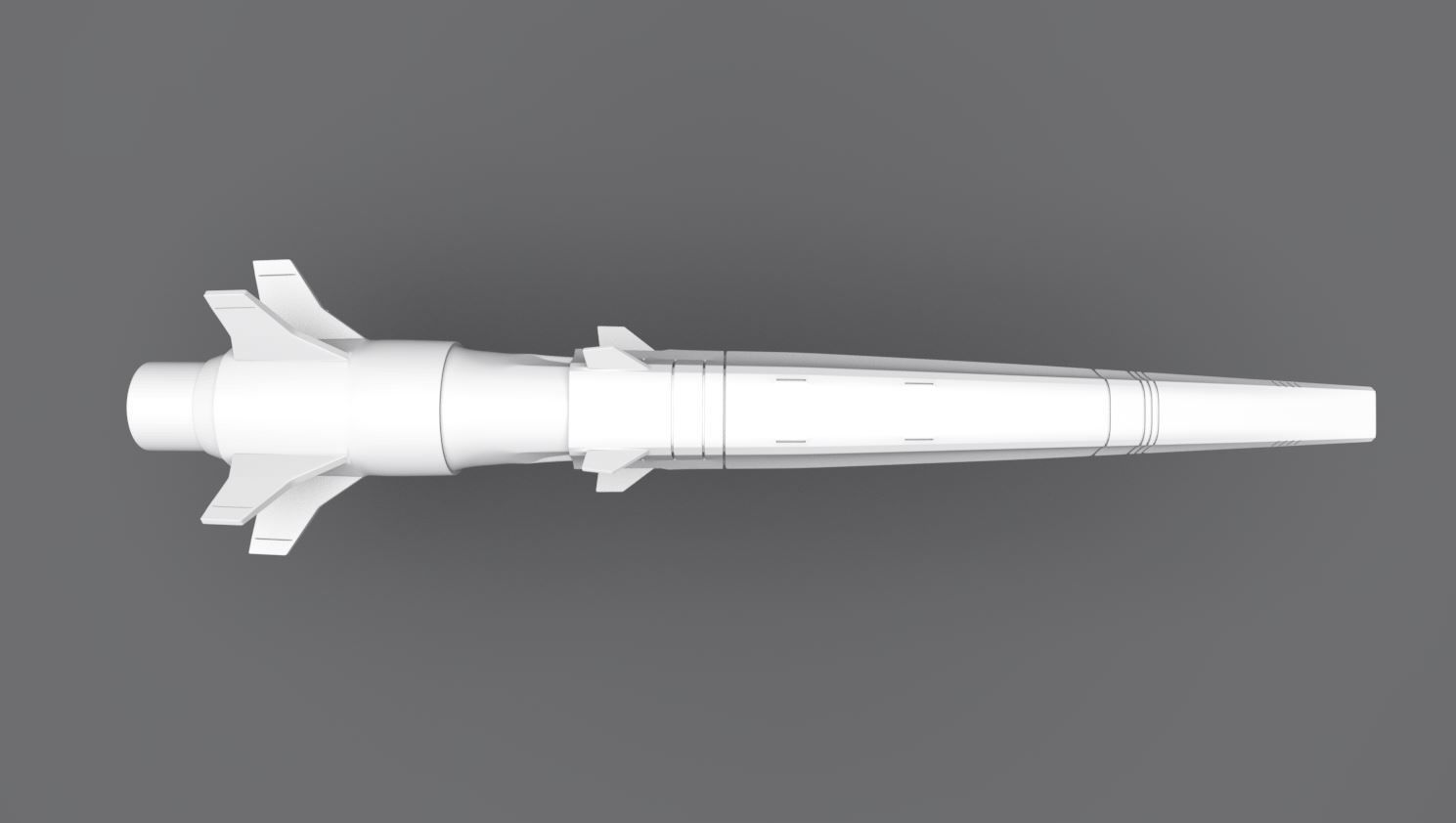 Zircon Hypersonic scale model 3D print model_3