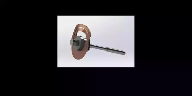 Metal Locking Pin 3D print model