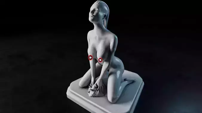 Sexy girl 33 3D print model