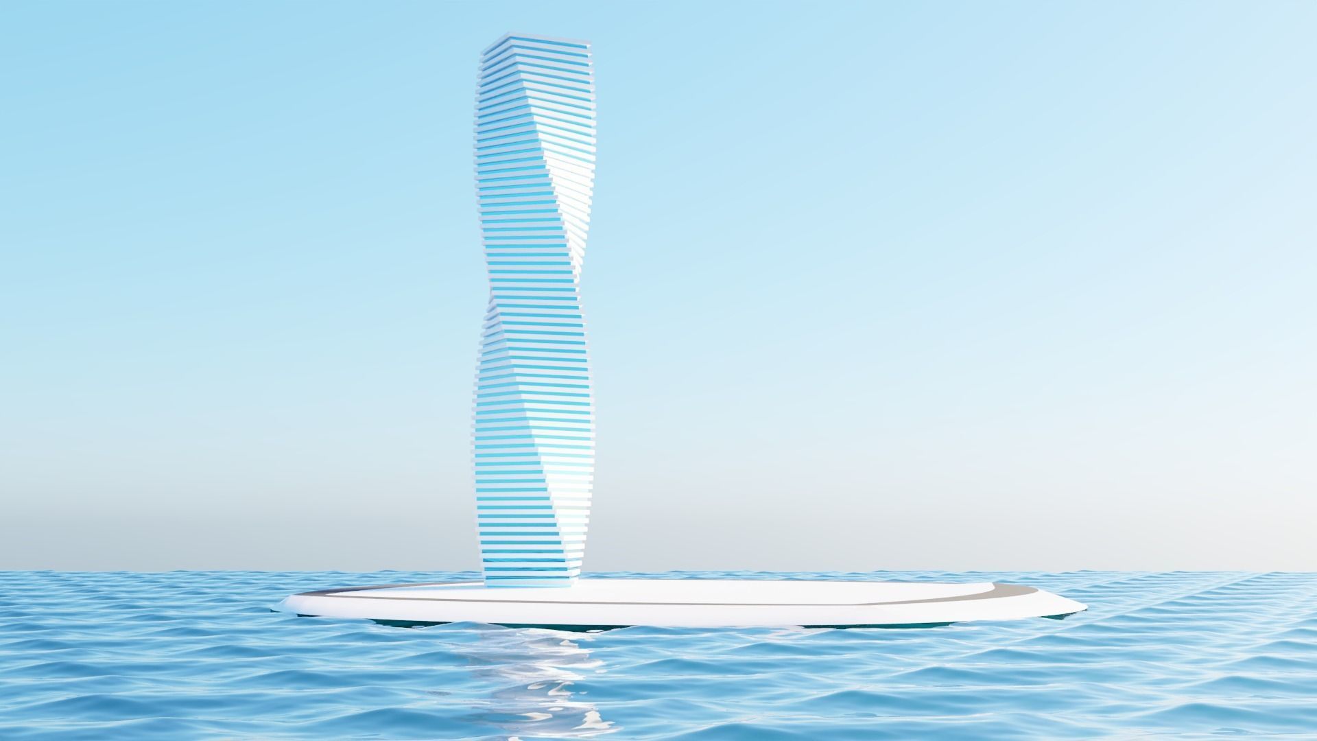 future city buildings 3D model_12