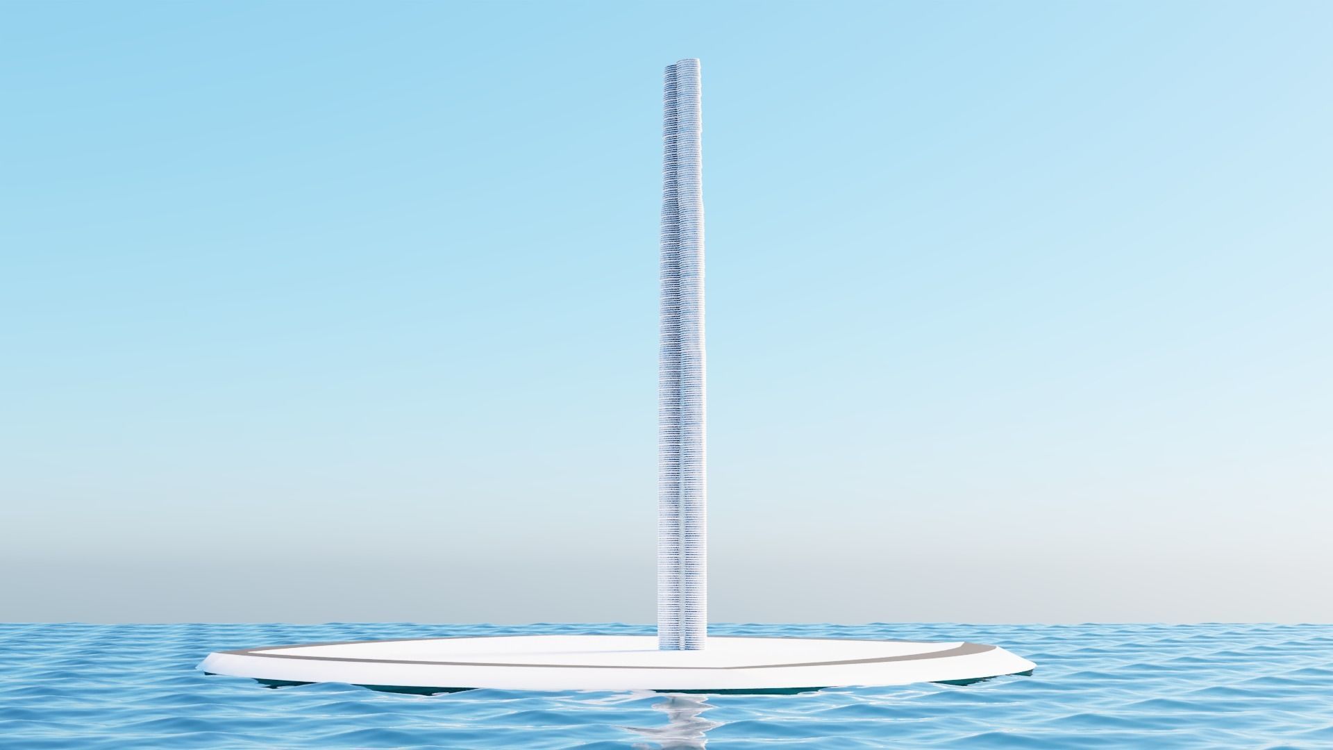 future city buildings 3D model_7