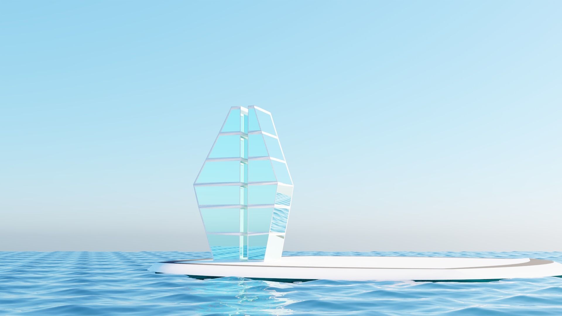 future city buildings 3D model_9