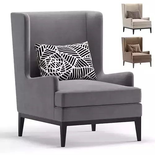 Armchair STANFORD by Cazarina Interiors 3 Colors Version