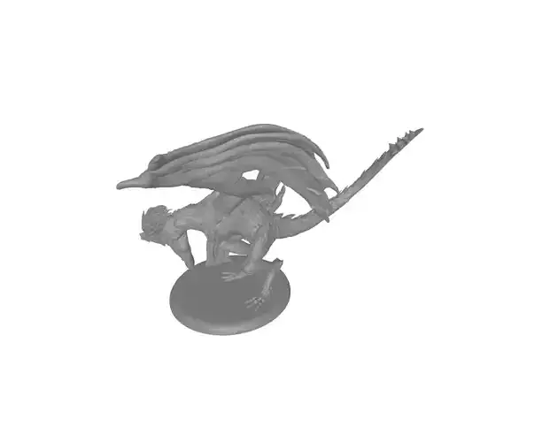 obelisk dragon 3D print model