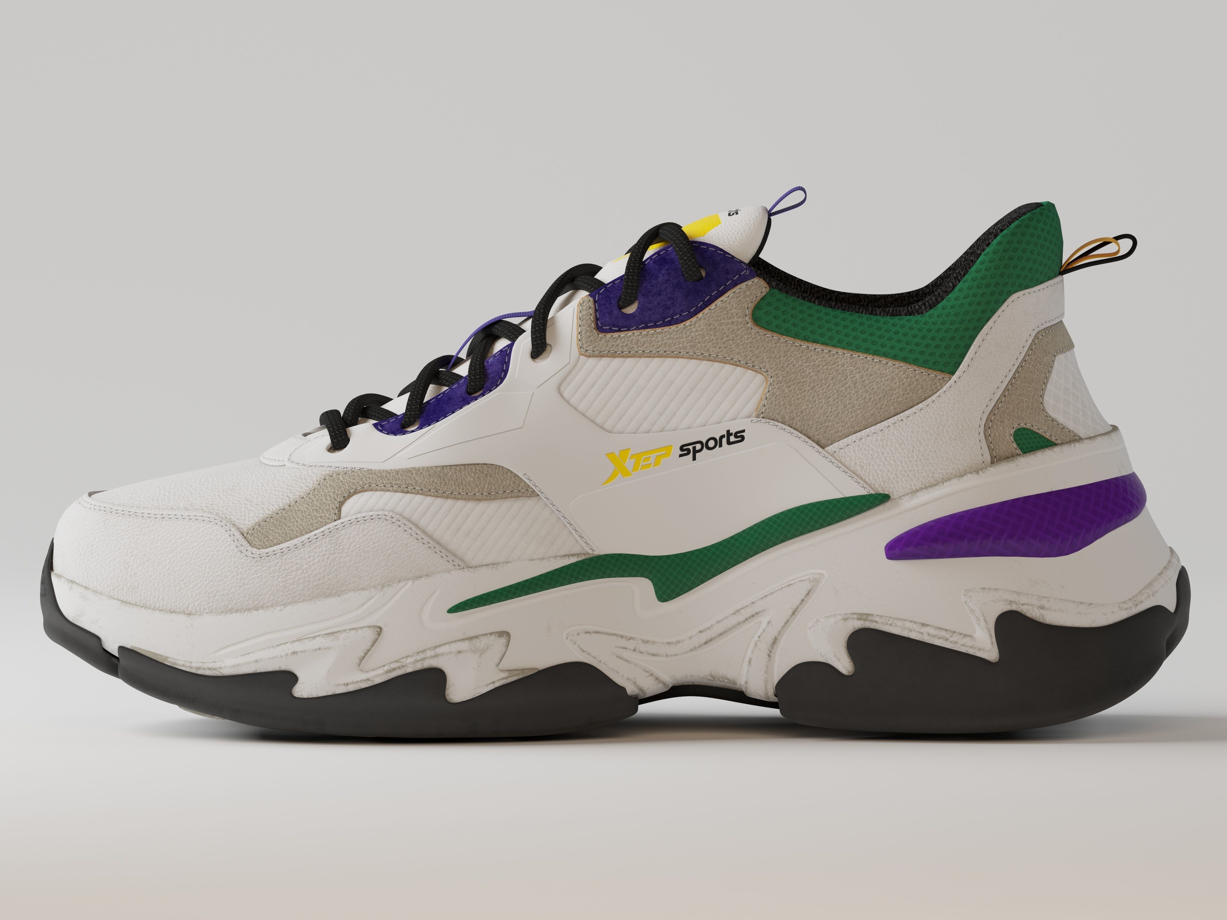 Sneakers sneaker 3D model_1