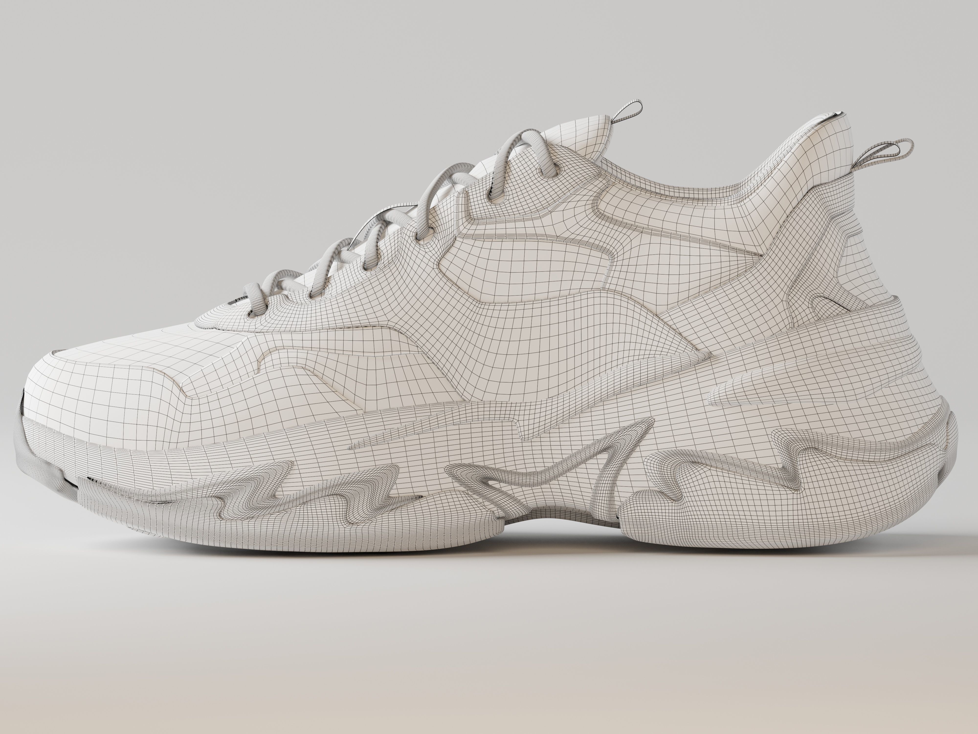Sneakers sneaker 3D model_6