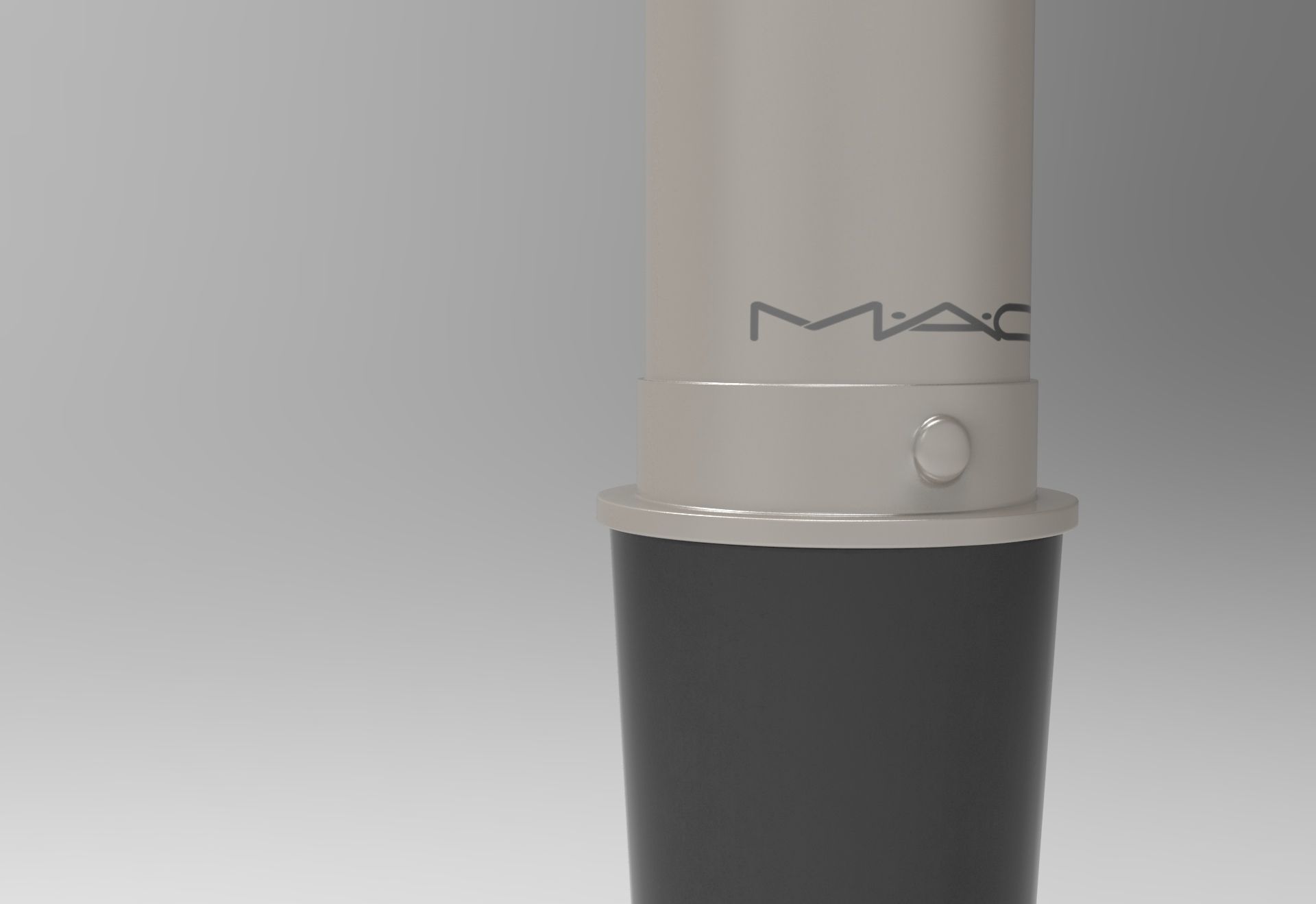 Mac Lipstick Low-poly 3D model_3