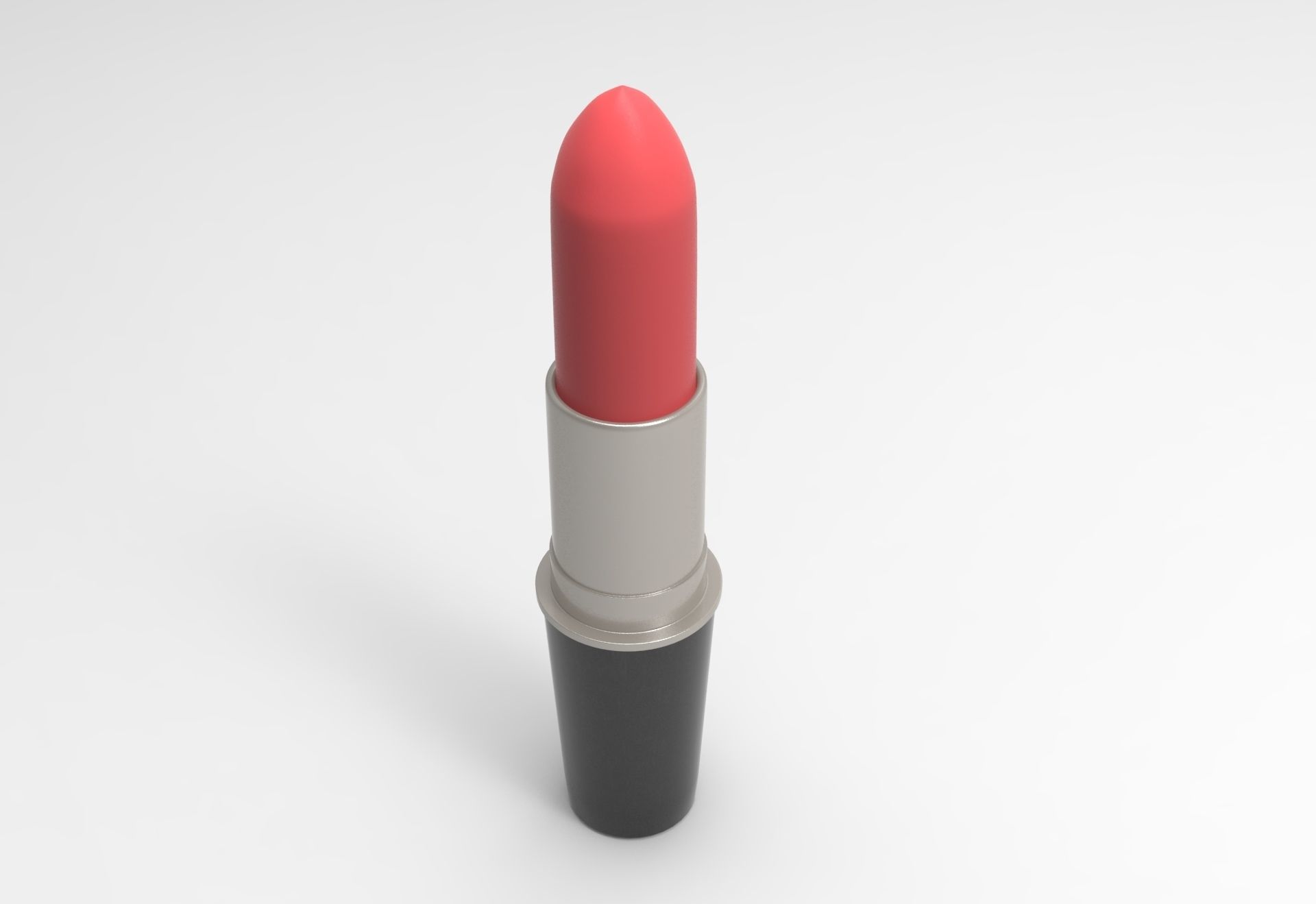 Mac Lipstick Low-poly 3D model_4