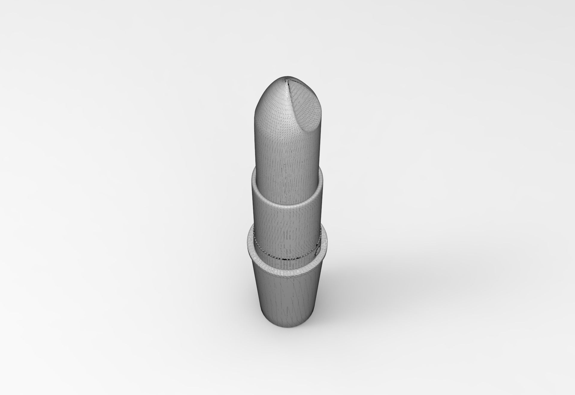 Mac Lipstick Low-poly 3D model_6