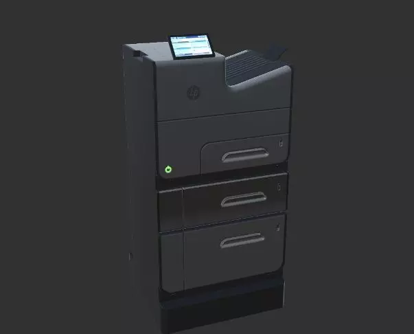Tall Printer 3D model_0