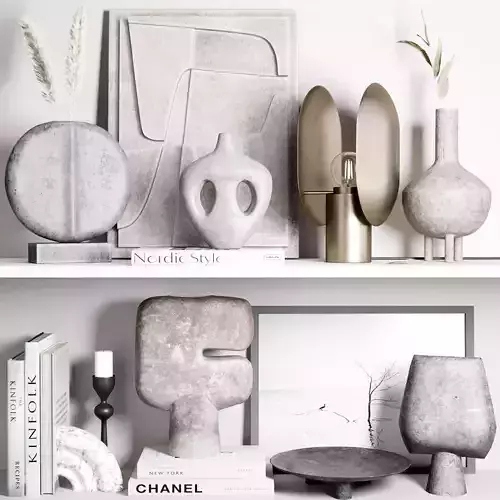  Decorative set 18 3D model