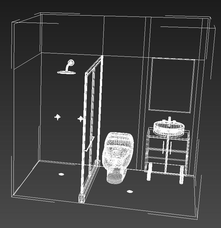 Bathroom Vol-2 3D model_16