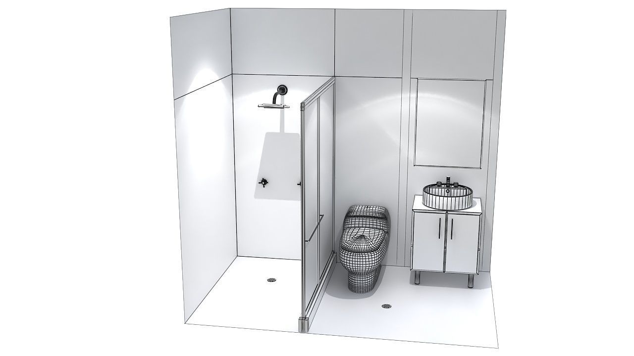 Bathroom Vol-2 3D model_8