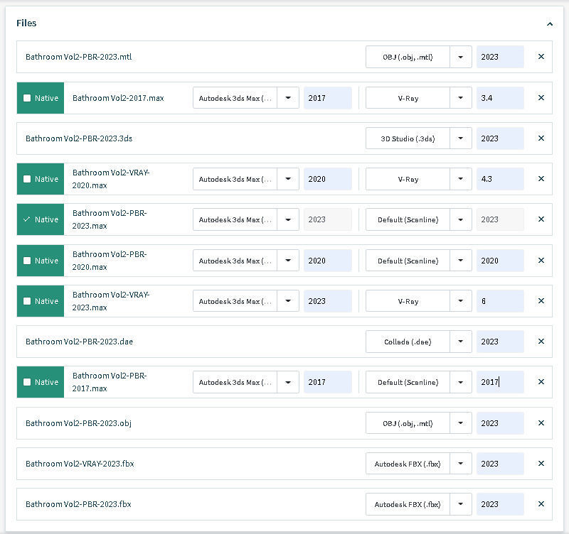 Bathroom Vol-2 3D model_18