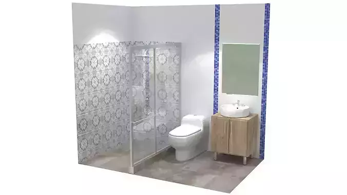 Bathroom Vol-2 3D model