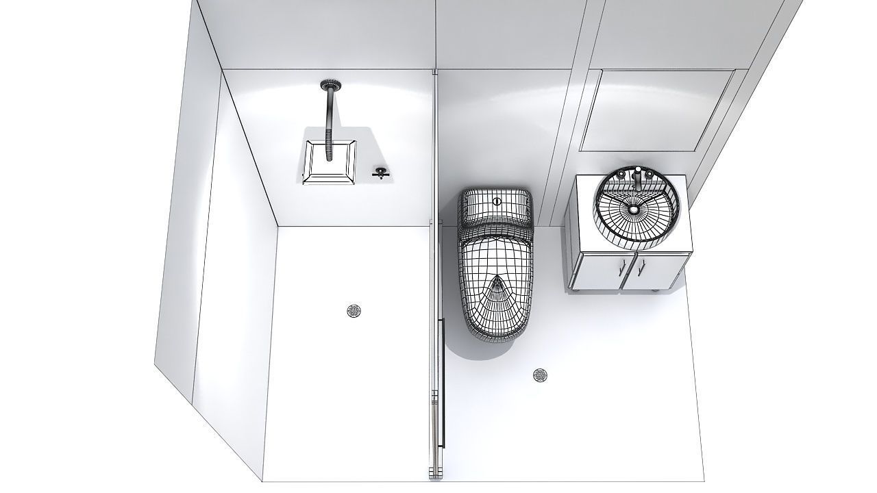 Bathroom Vol-2 3D model_10