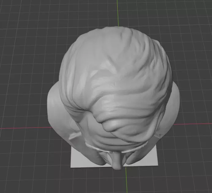Bill Clinton 3D print model_16