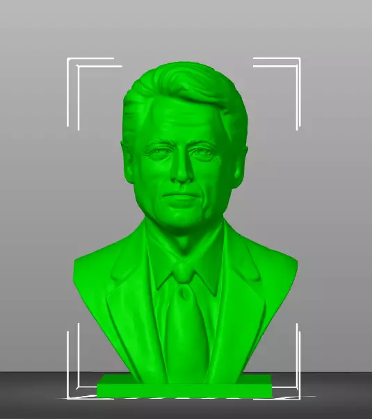 Bill Clinton 3D print model_18