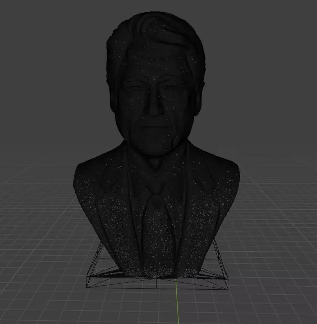 Bill Clinton 3D print model_17