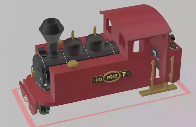 Freelance OO9 Fowler Locomotive
