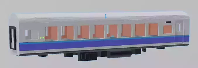 Queensland Railways MBS - N Scale 3D print model