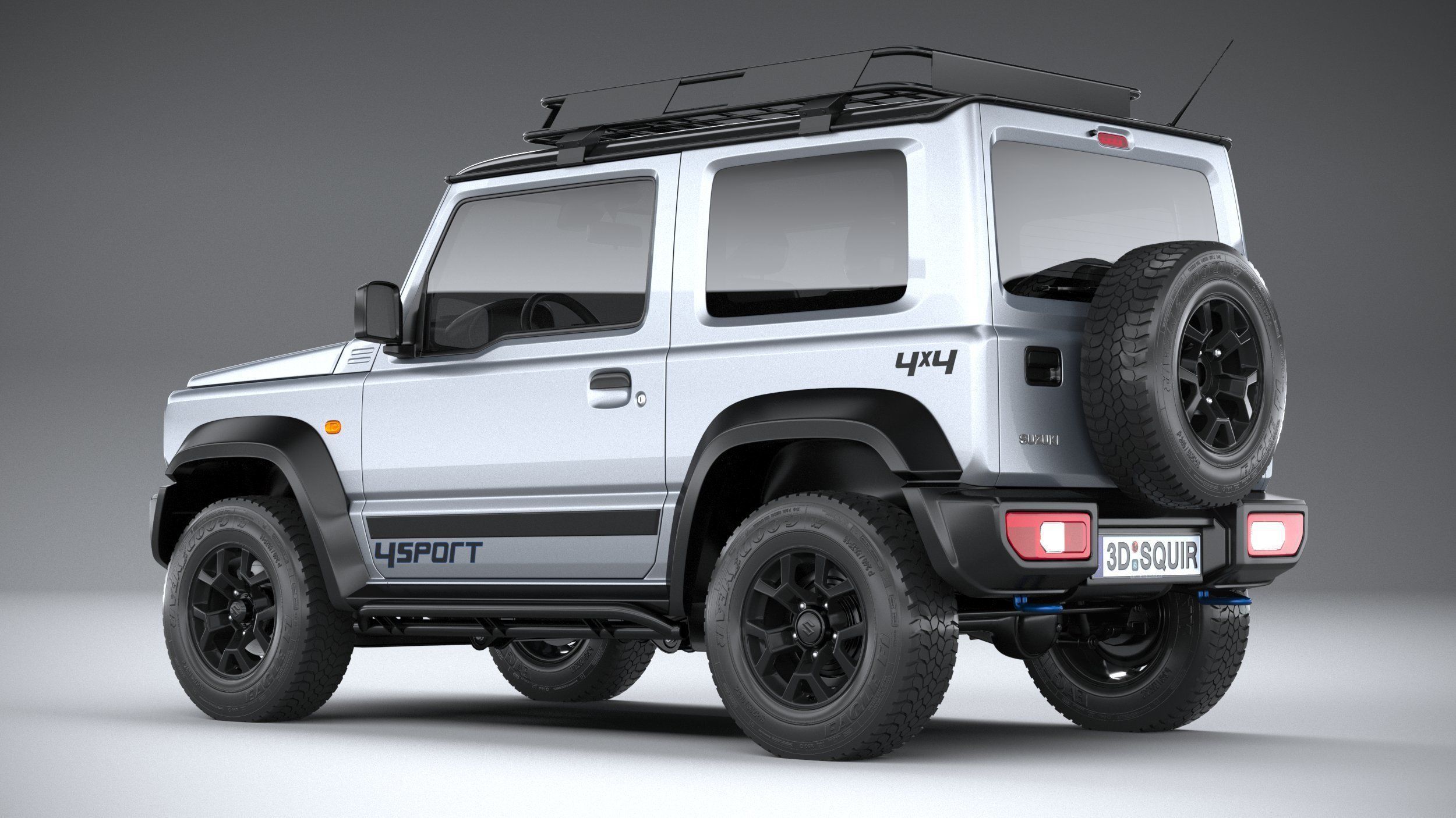 Suzuki Jimny Sierra 2022 3D model_5