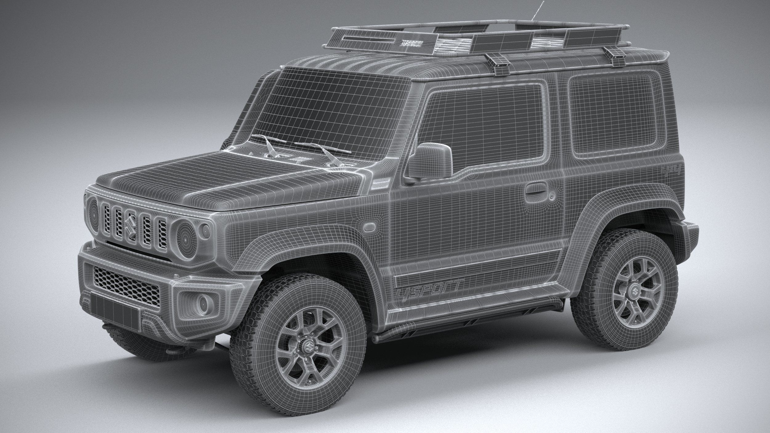 Suzuki Jimny Sierra 2022 3D model_26