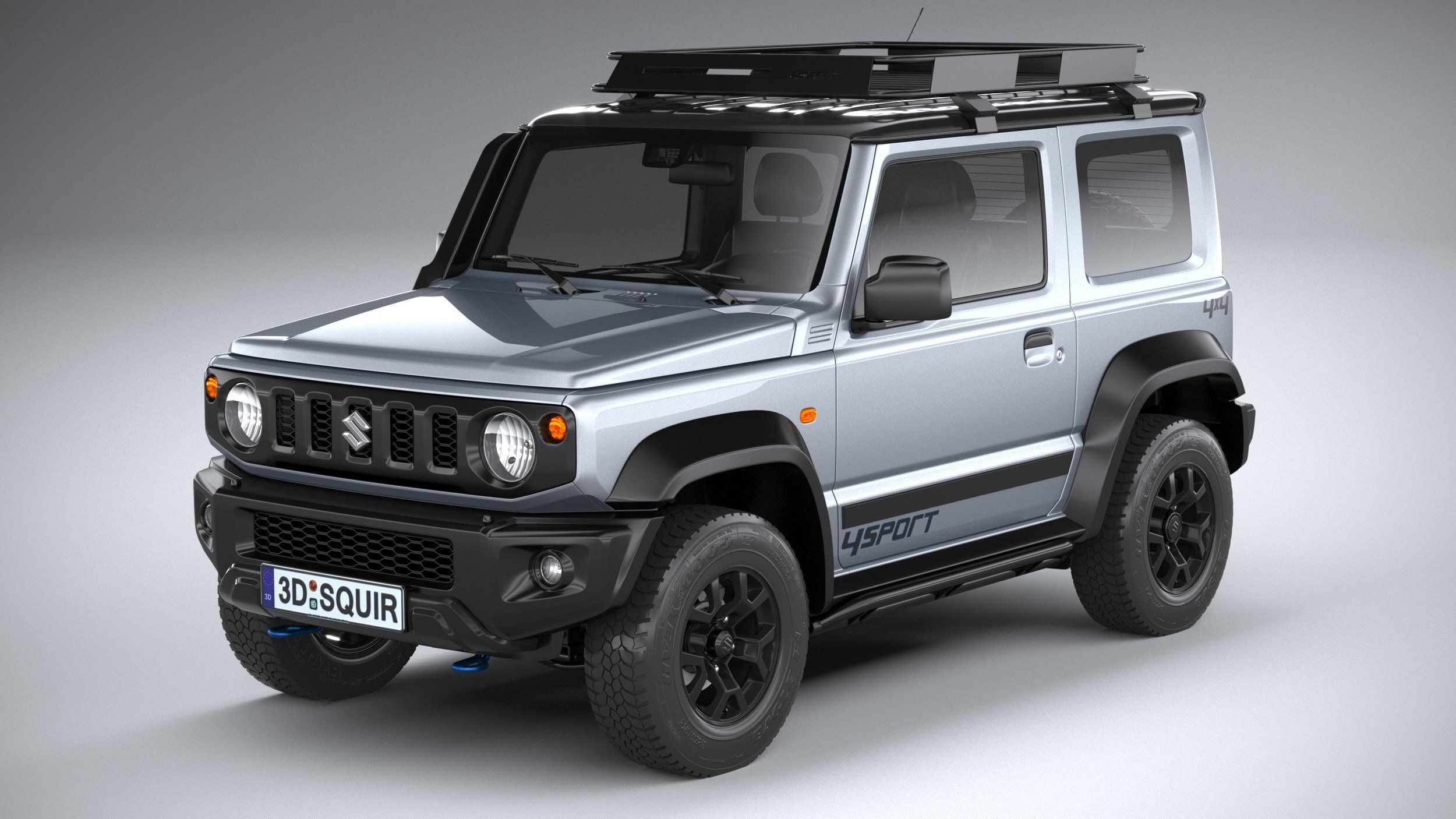 Suzuki Jimny Sierra 2022 3D model_1