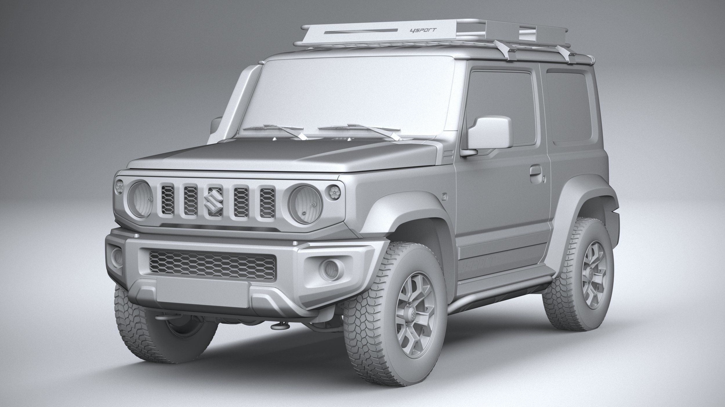 Suzuki Jimny Sierra 2022 3D model_20