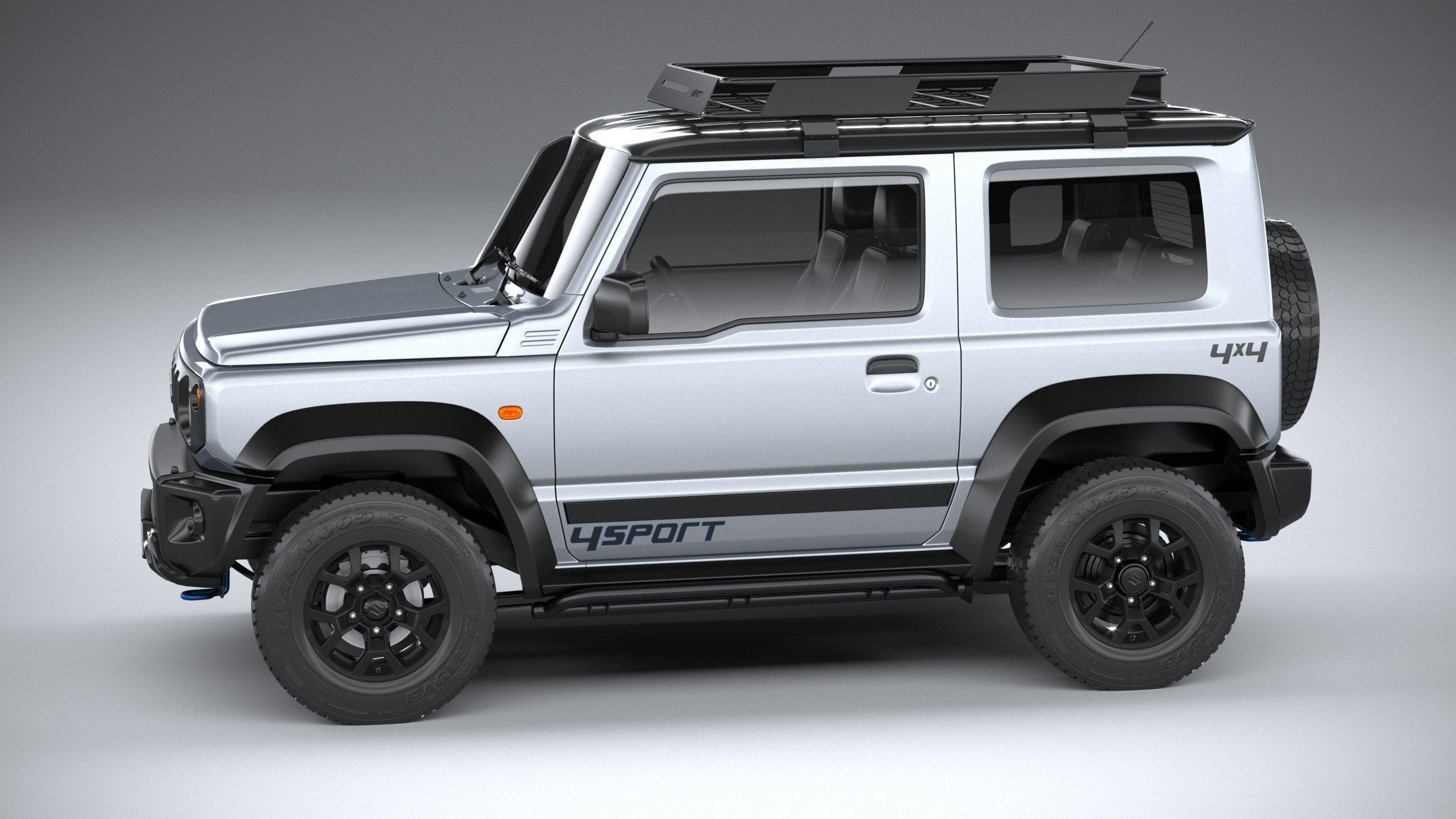 Suzuki Jimny Sierra 2022 3D model_8