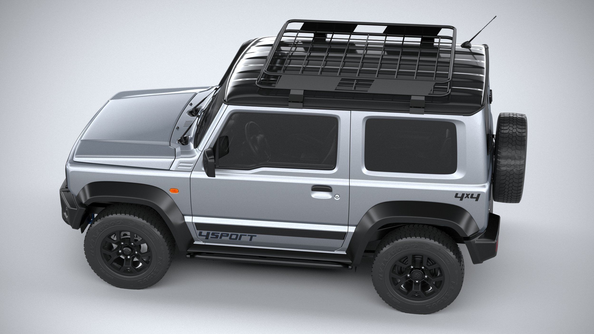 Suzuki Jimny Sierra 2022 3D model_9