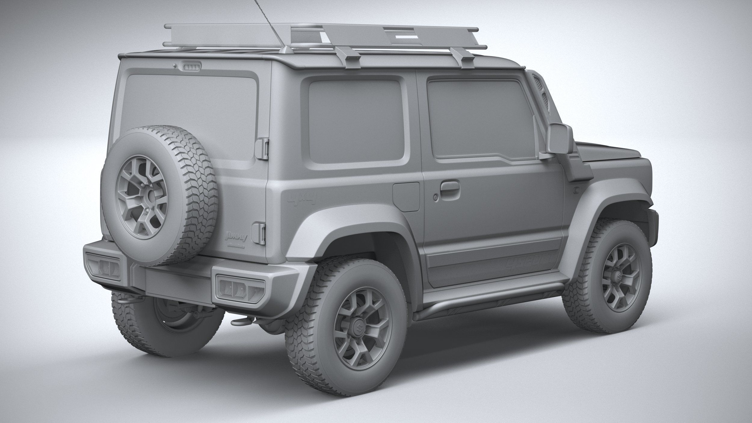Suzuki Jimny Sierra 2022 3D model_25