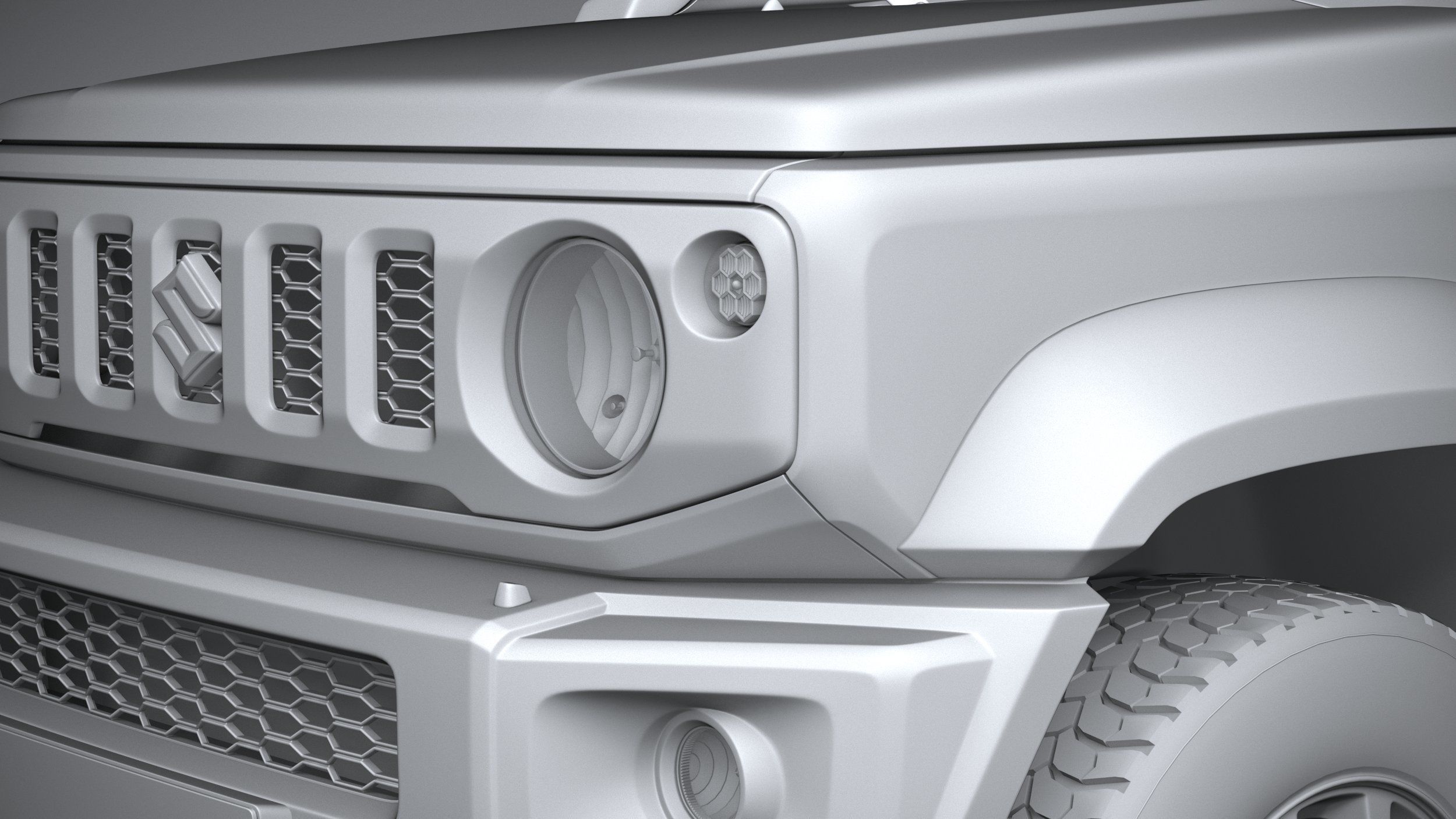 Suzuki Jimny Sierra 2022 3D model_23