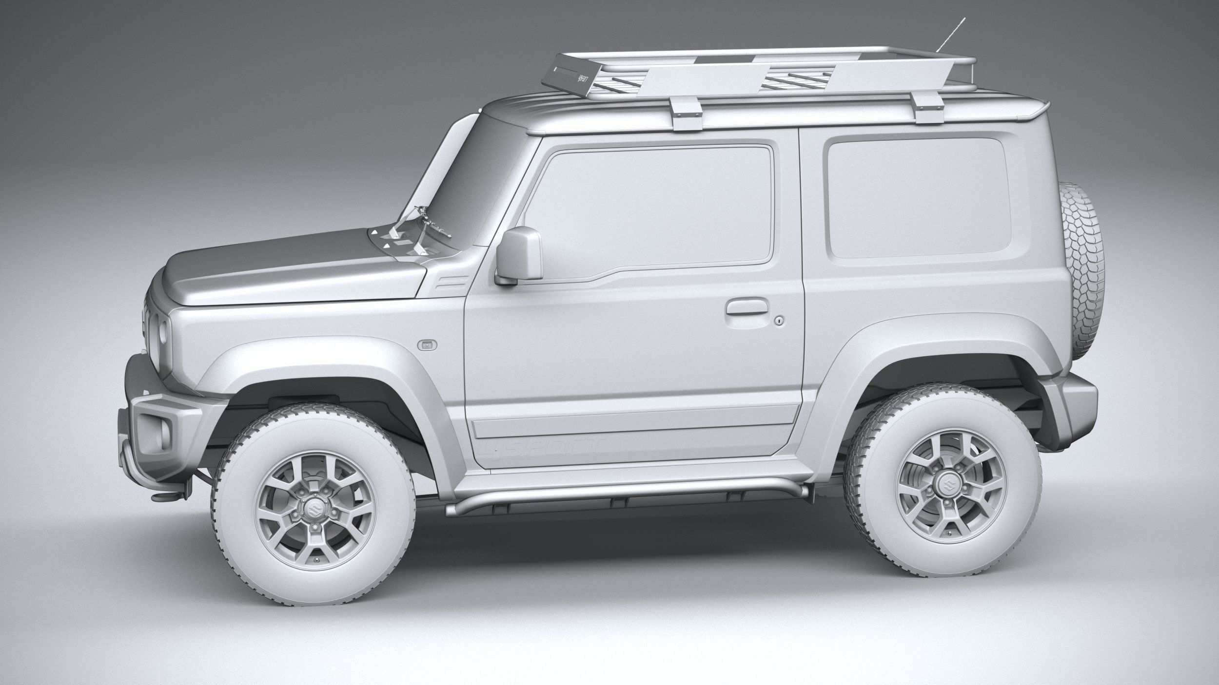 Suzuki Jimny Sierra 2022 3D model_22