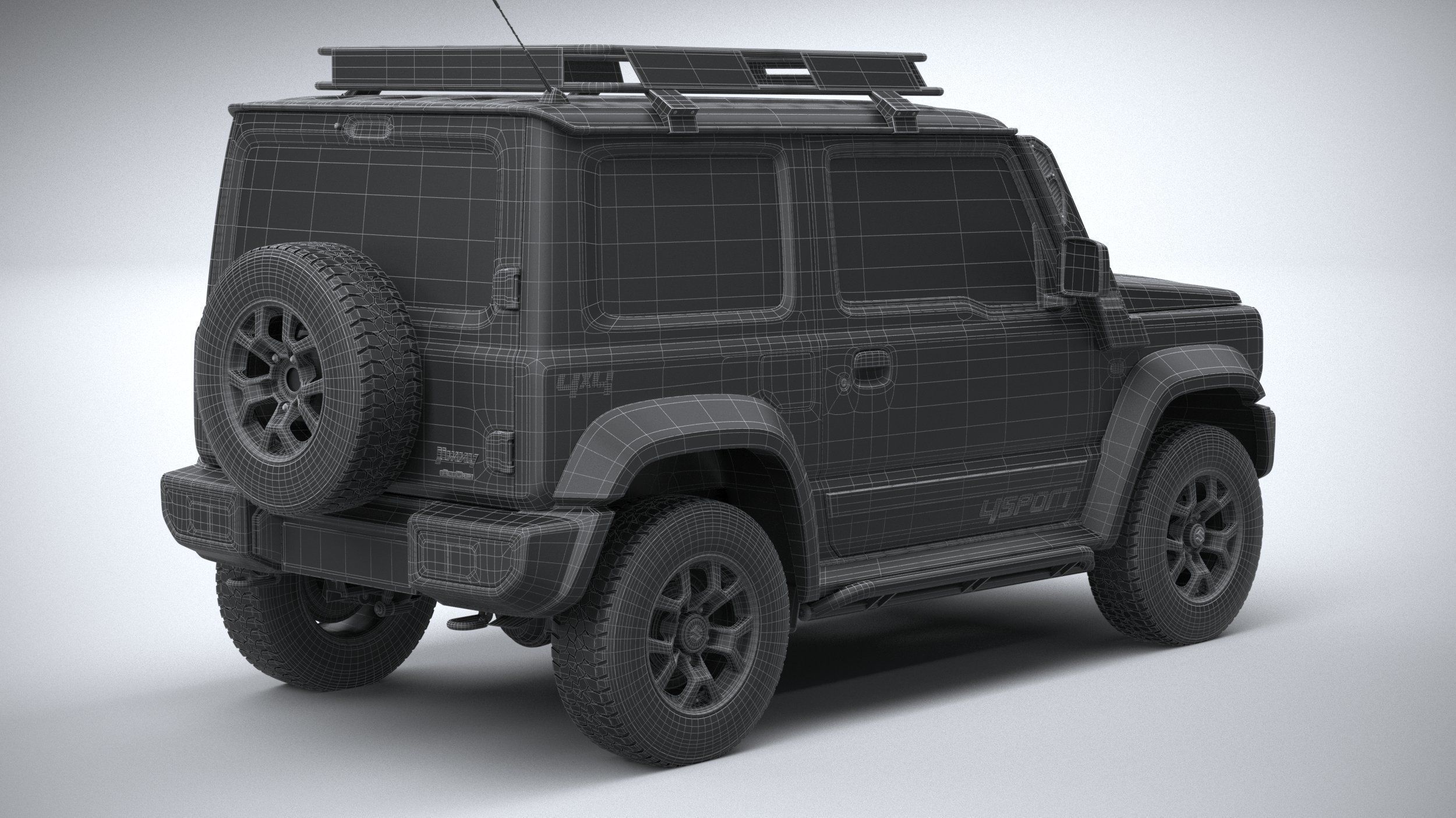 Suzuki Jimny Sierra 2022 3D model_29