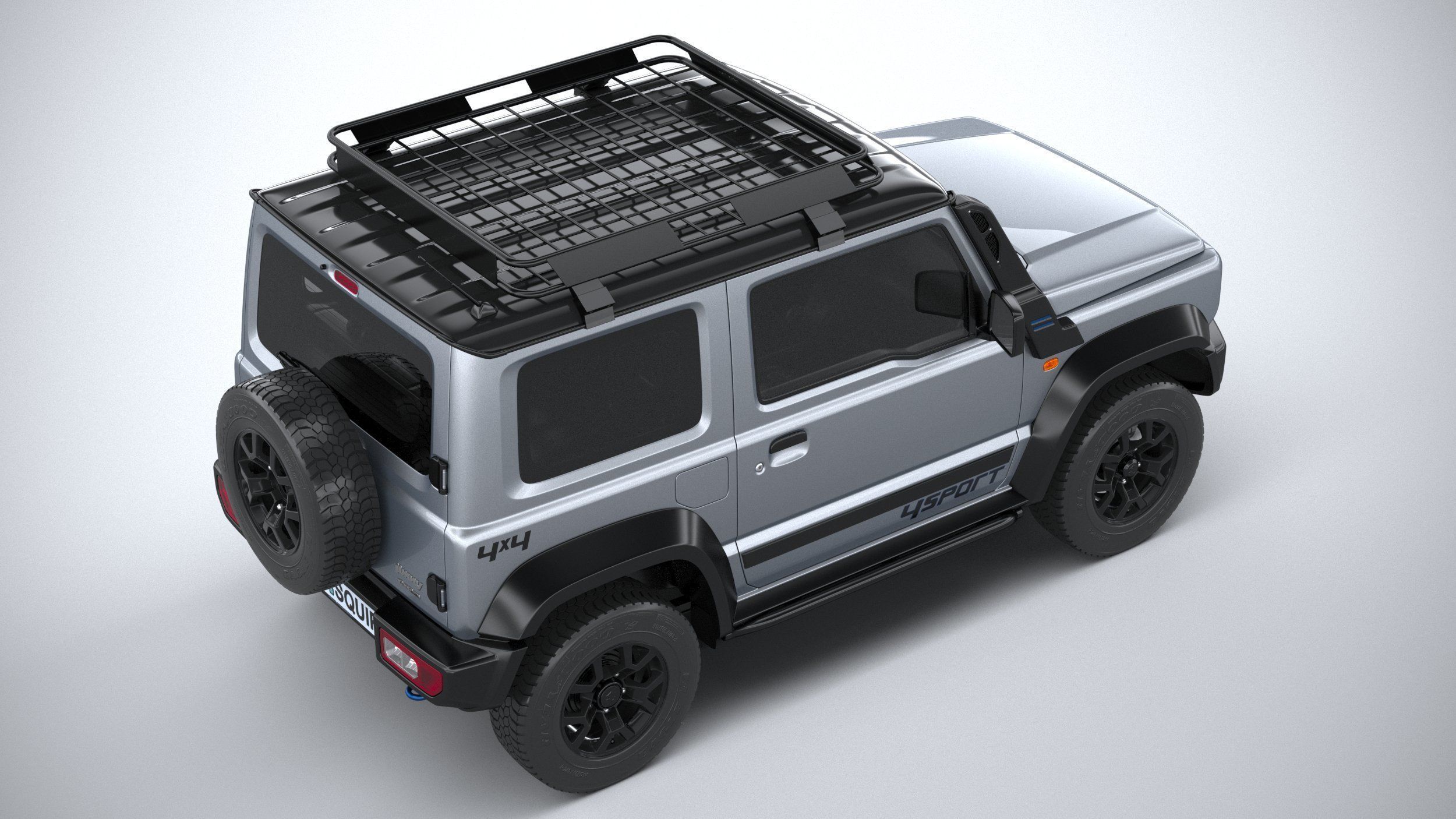 Suzuki Jimny Sierra 2022 3D model_10
