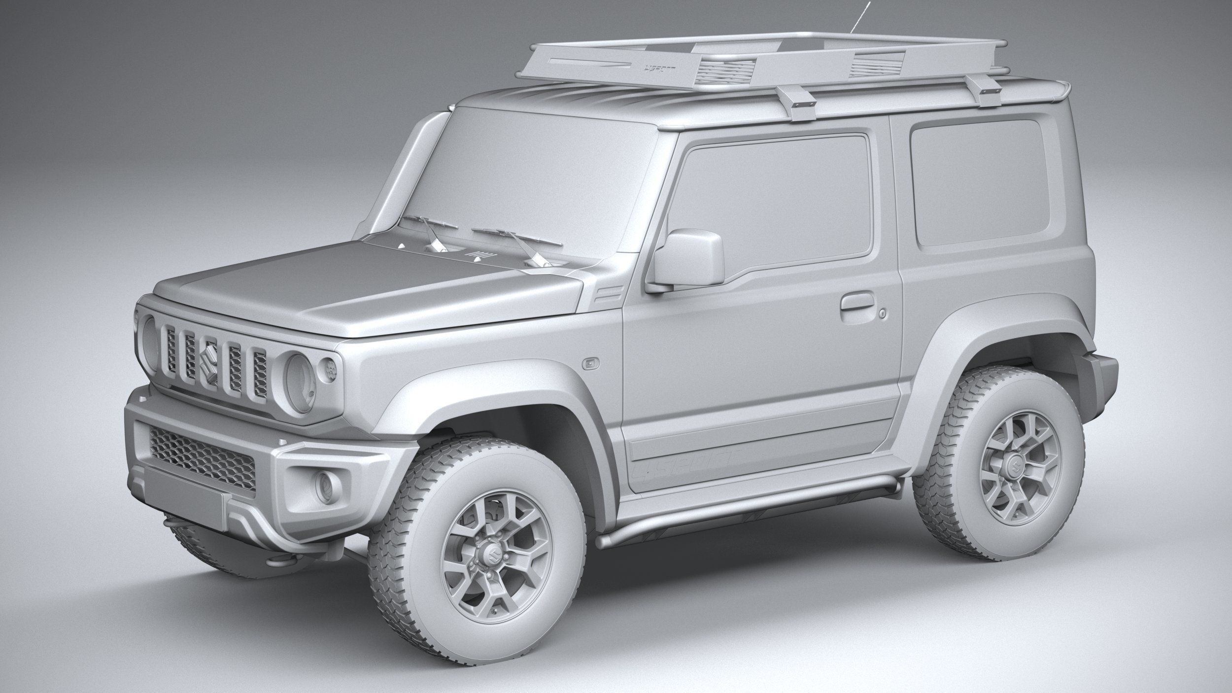 Suzuki Jimny Sierra 2022 3D model_19