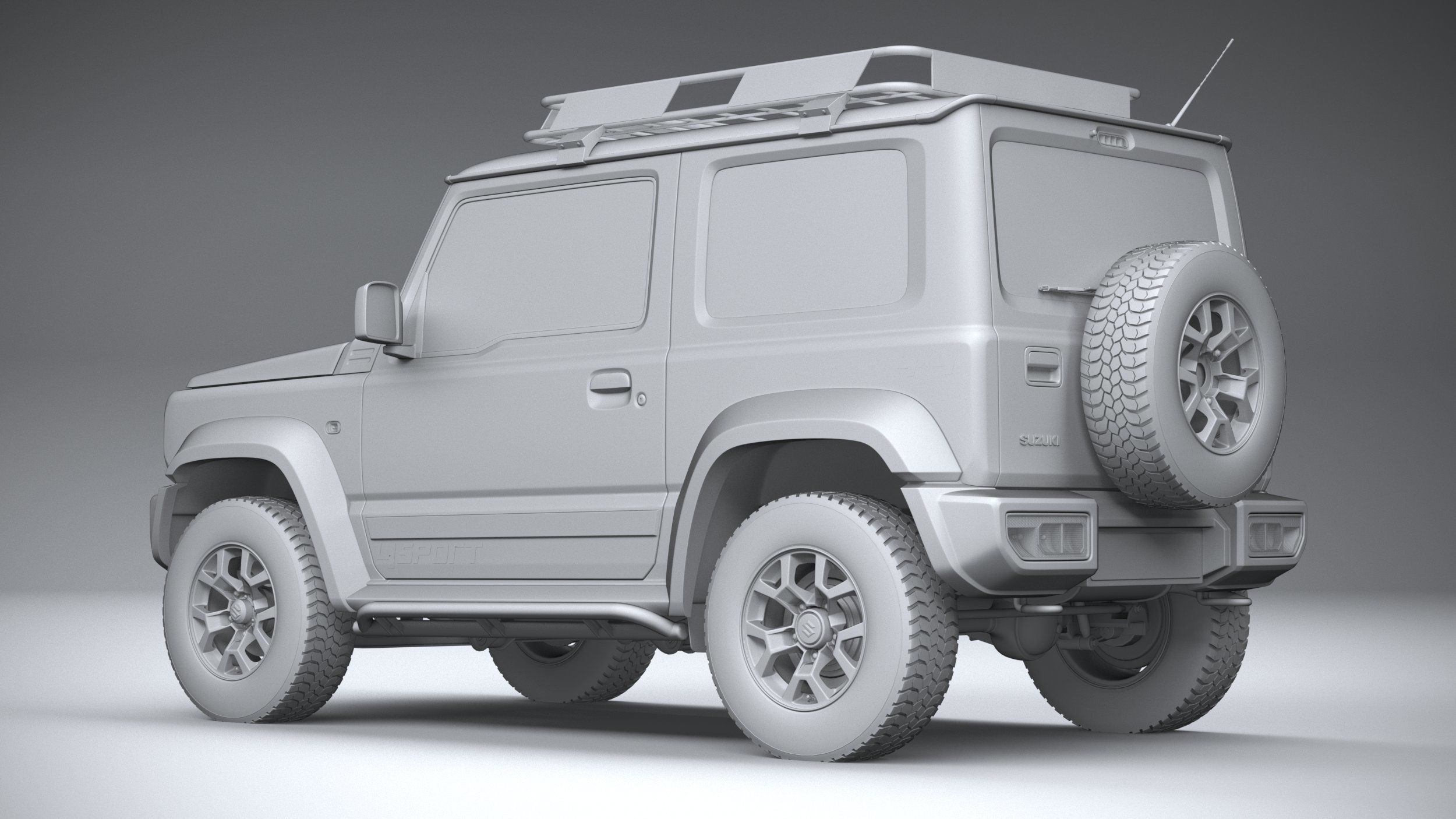 Suzuki Jimny Sierra 2022 3D model_21