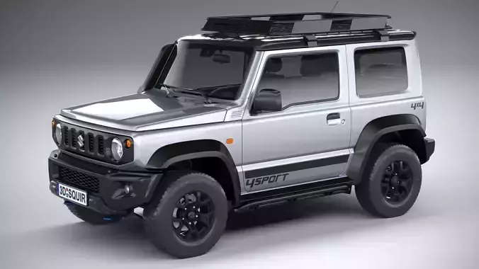 Suzuki Jimny Sierra 2022 3D model